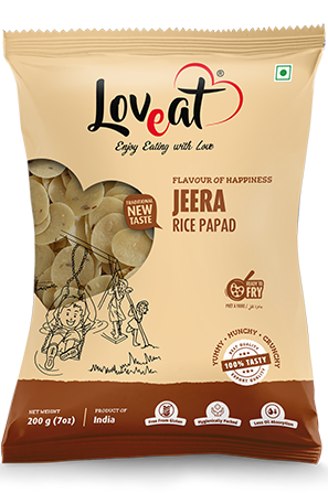 Jeera Rice Papad